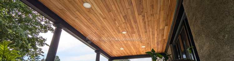 Teak Ceiling/Soffit