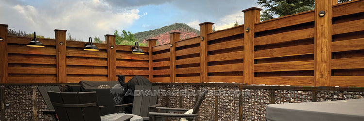 Teak Fencing