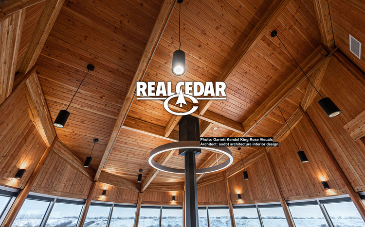 Western Red Cedar Ceiling/Soffit