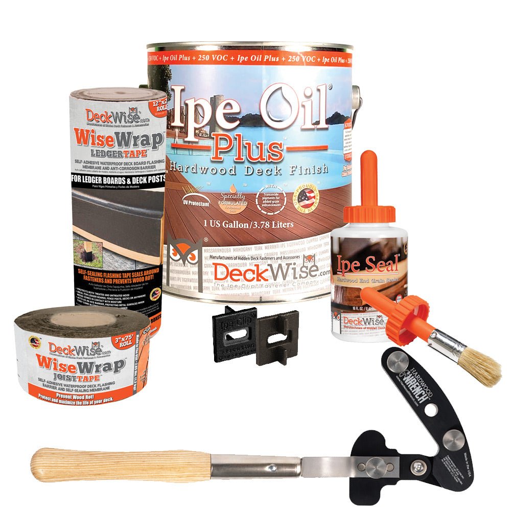 1x4 Ipe Pregrooved Installation Kit - Advantage Lumber