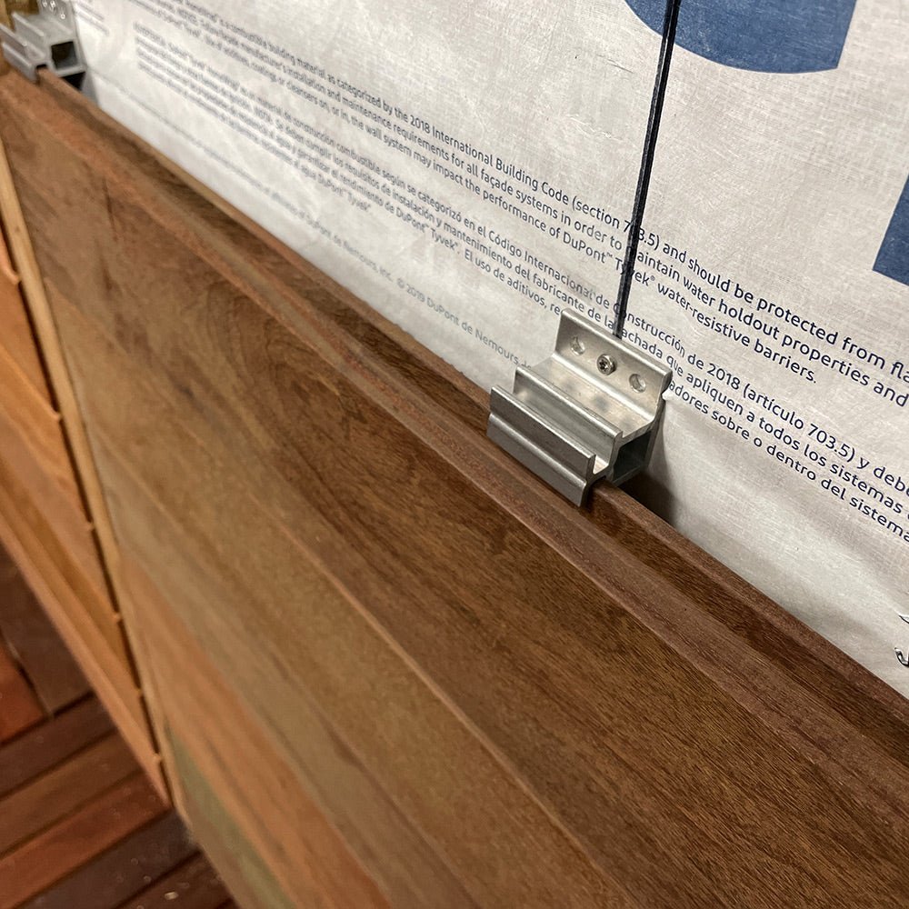 1 x 4 Teak Rainscreen Siding (Select Grade) - Advantage Lumber