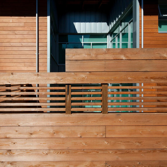 1x8 Western Red Cedar - Select Knotty (STK) Appearance Grade - Channel/KD