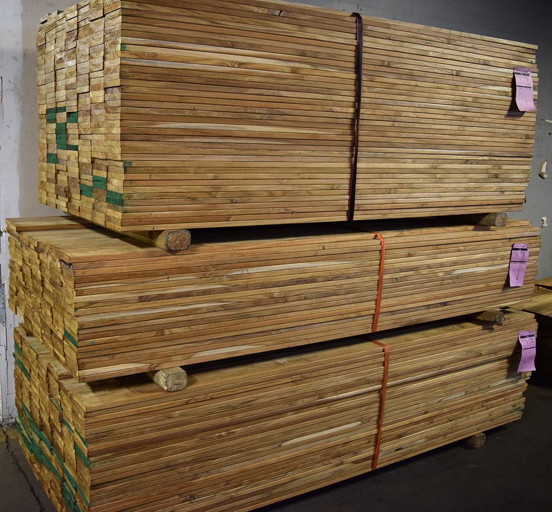 1 x 6 +Plus Teak - Plantation Wood (Character Grade) - Advantage Lumber