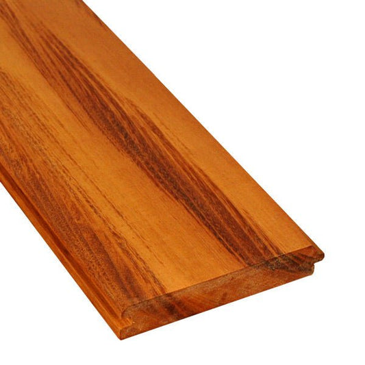 5/4 x 6 Tigerwood Wood 60° V-Joint - Advantage Lumber