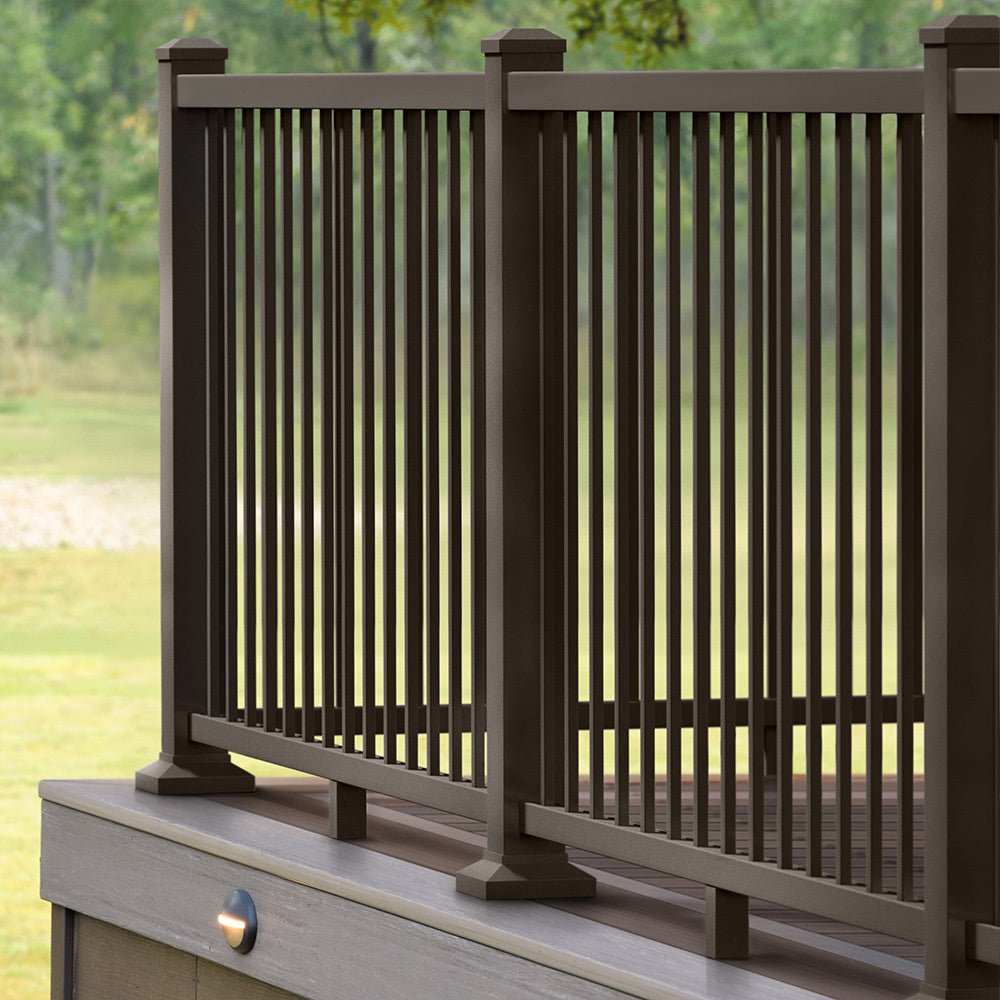 TimberTech® Impression Rail Express® Modern Decorative Level Top Rail Collars - Advantage Lumber