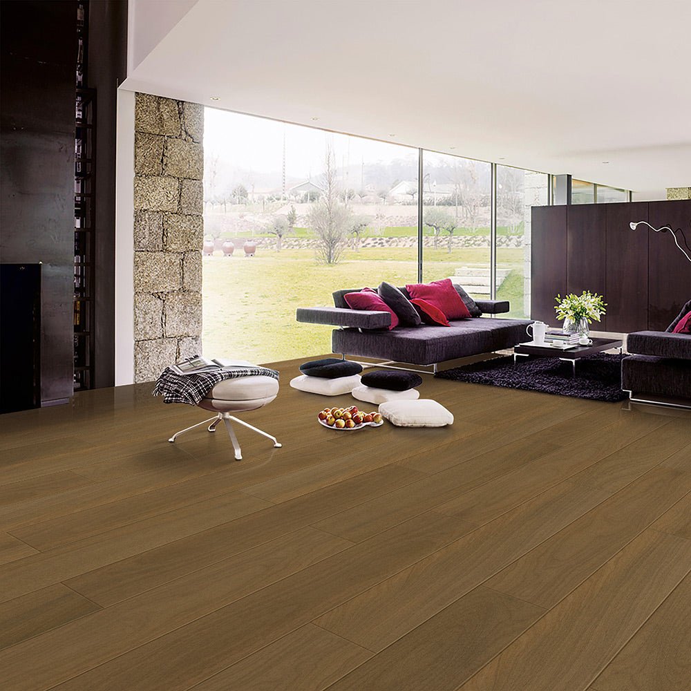 Brazilian Oak (Tauari) Monaco Engineered Flooring 0.625″ x 7.75″ Prefinished Matte Wire-Brushed, $9.41/sqft - Advantage Lumber