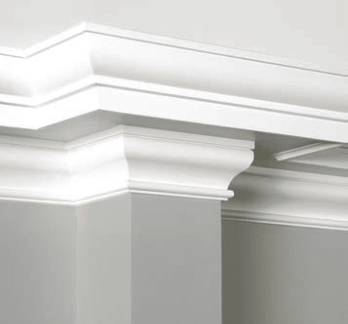 WindsorONE Traditional Classical Colonial Crown Molding, 16 Feet - Advantage Lumber