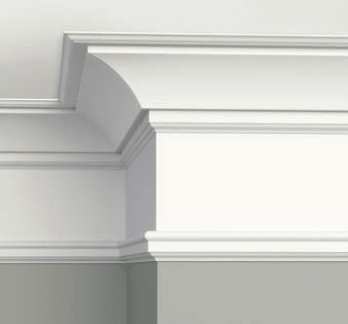 WindsorONE Traditional Colonial Revival Crown Molding, 16 Feet - Advantage Lumber