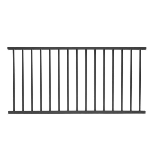 Deckorators® Aluminum Contemporary High Welded Rectangular Line Rail