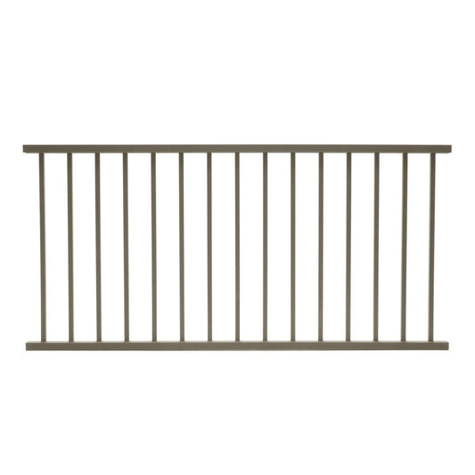 Deckorators® Aluminum Contemporary High Welded Rectangular Line Rail - Advantage Lumber