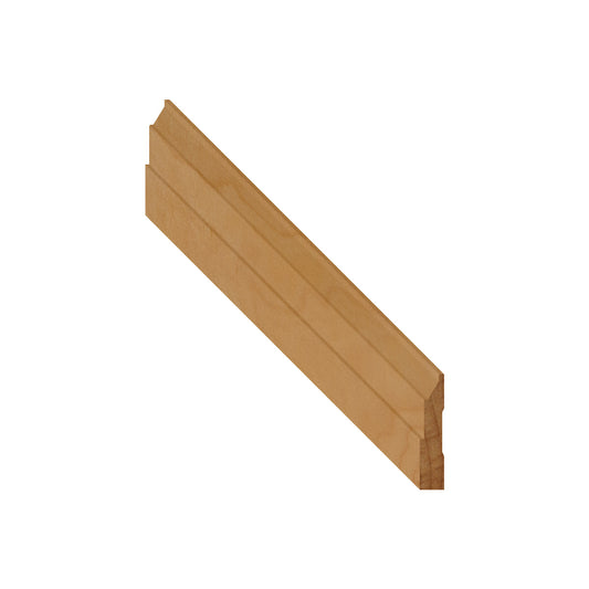 Hard Maple Contemporary Case Molding