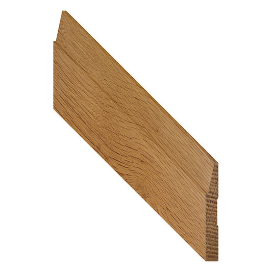 White Oak Contemporary Base Molding