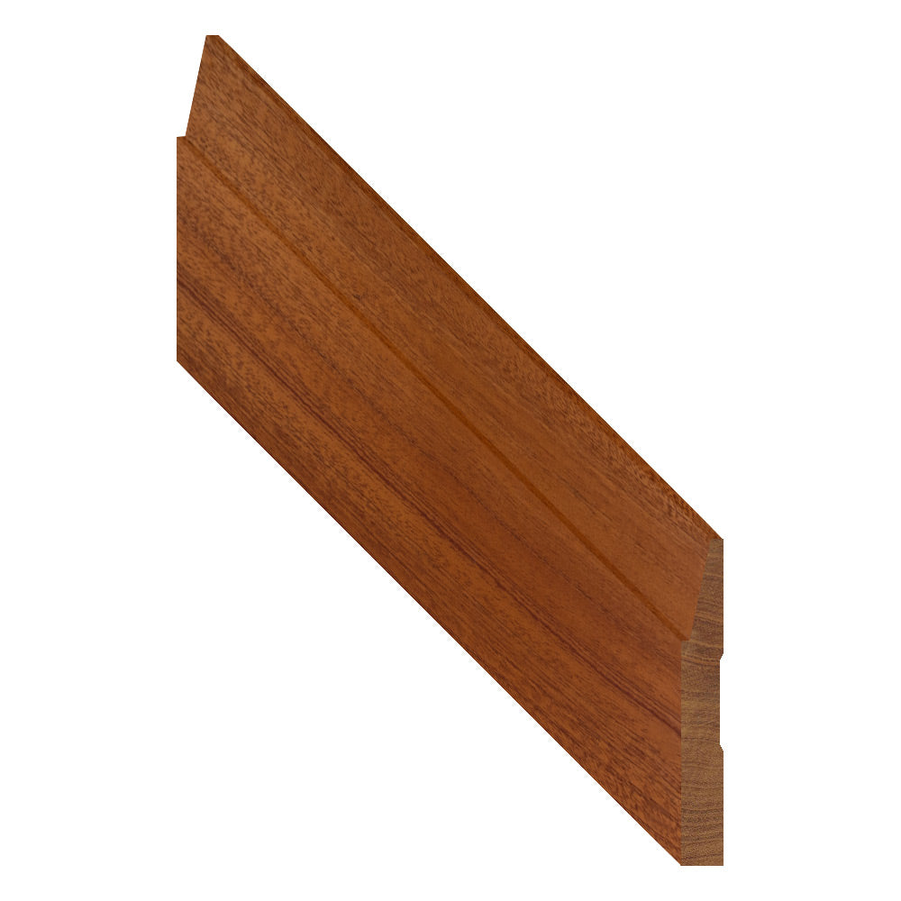 Sapele Contemporary Base Molding