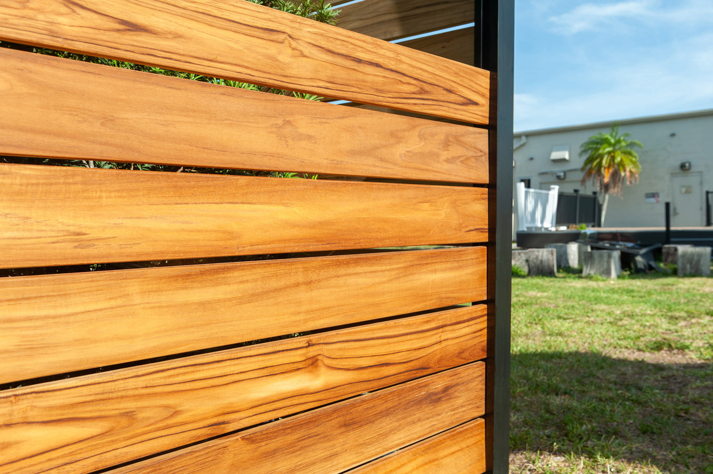 HOFT Teak Wood Fence Kit (Premium Grade)