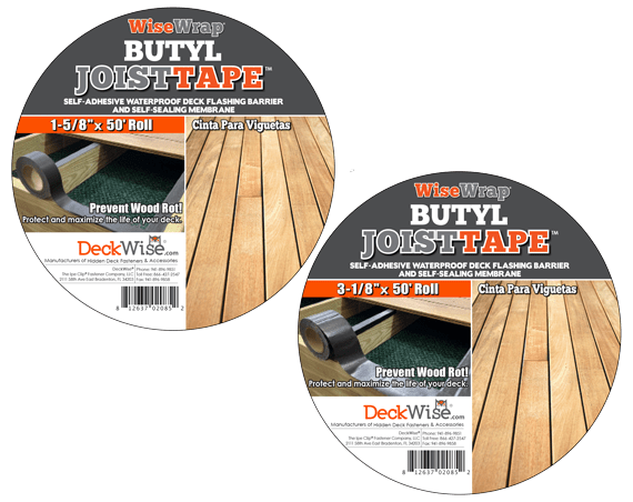 DeckWise® Joist Tape™ - Butyl - Advantage Lumber