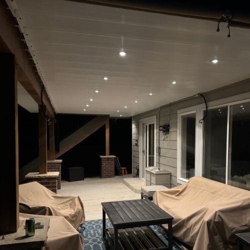 LumaDome LV Compete Lighting Kit for Zip-Up Underdeck® Drainage System - Advantage Lumber