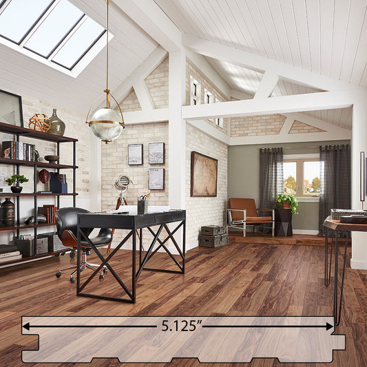 Curupay (Patagonian Rosewood) Engineered Flooring 5.125″ Prefinished Satin, $4.99/sqft