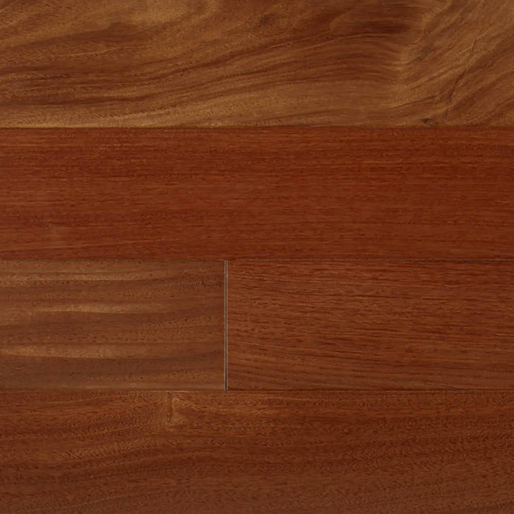 Santos Mahogany (Cabreuva) Solid Flooring 5.5″ Prefinished Satin, $12.30/sqft
