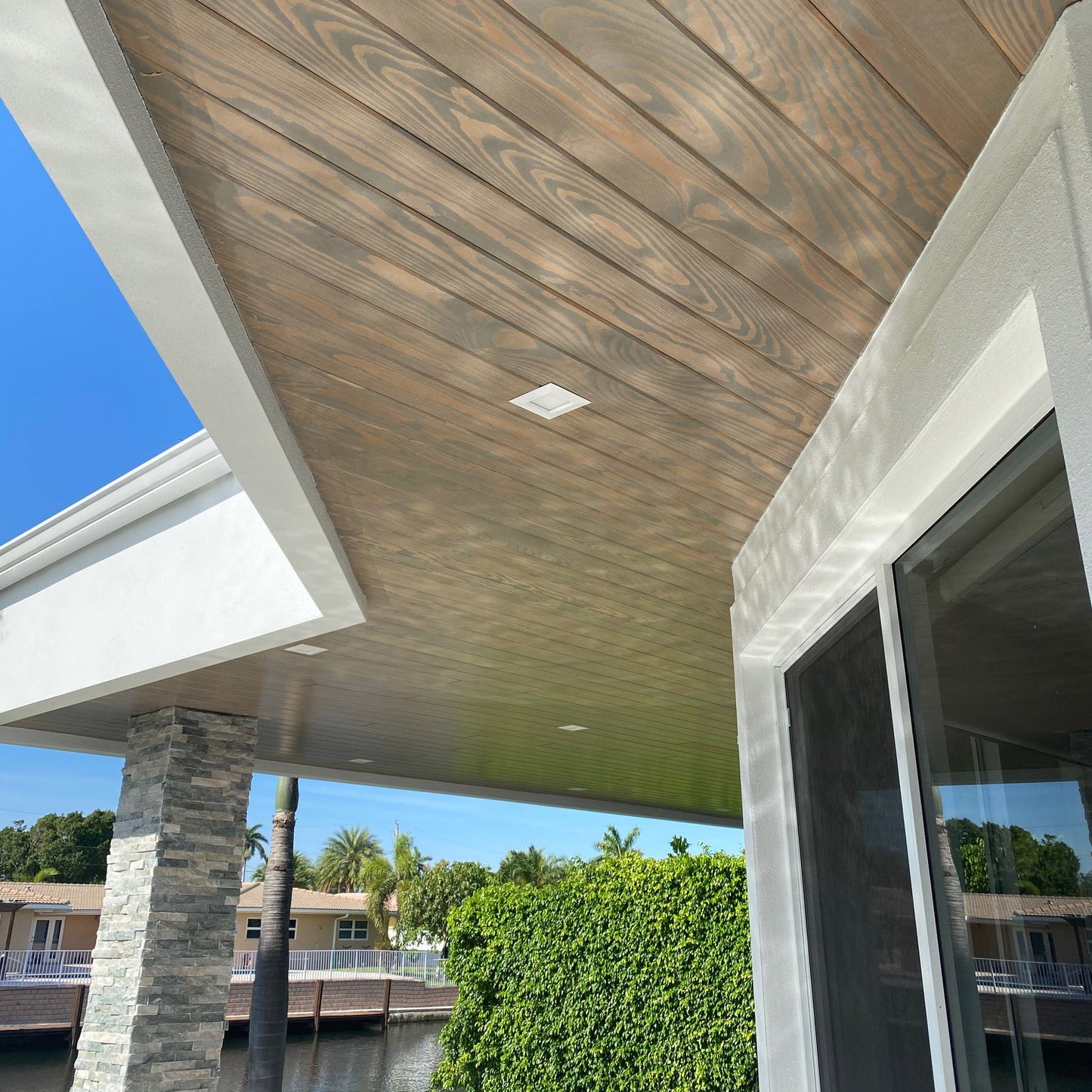 Southern Knotty Pine Ceiling & Wall Prefinished T&G Planks by Synergy Wood®