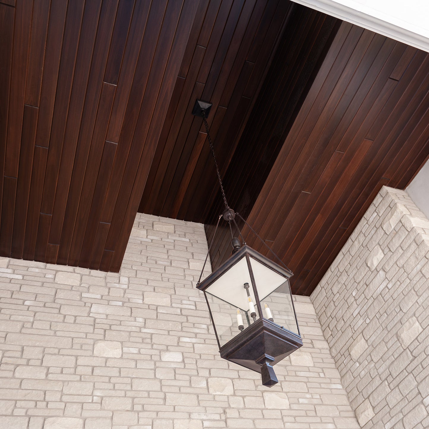 Red Grandis™ Ceiling & Wall Prefinished T&G Planks by Synergy Wood®