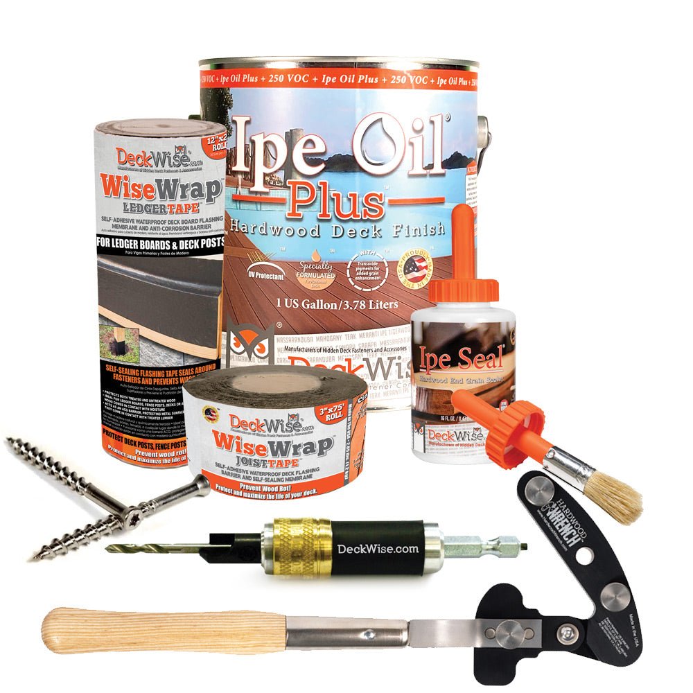 1x4 Ipe Tongue & Groove Installation Kit - Advantage Lumber