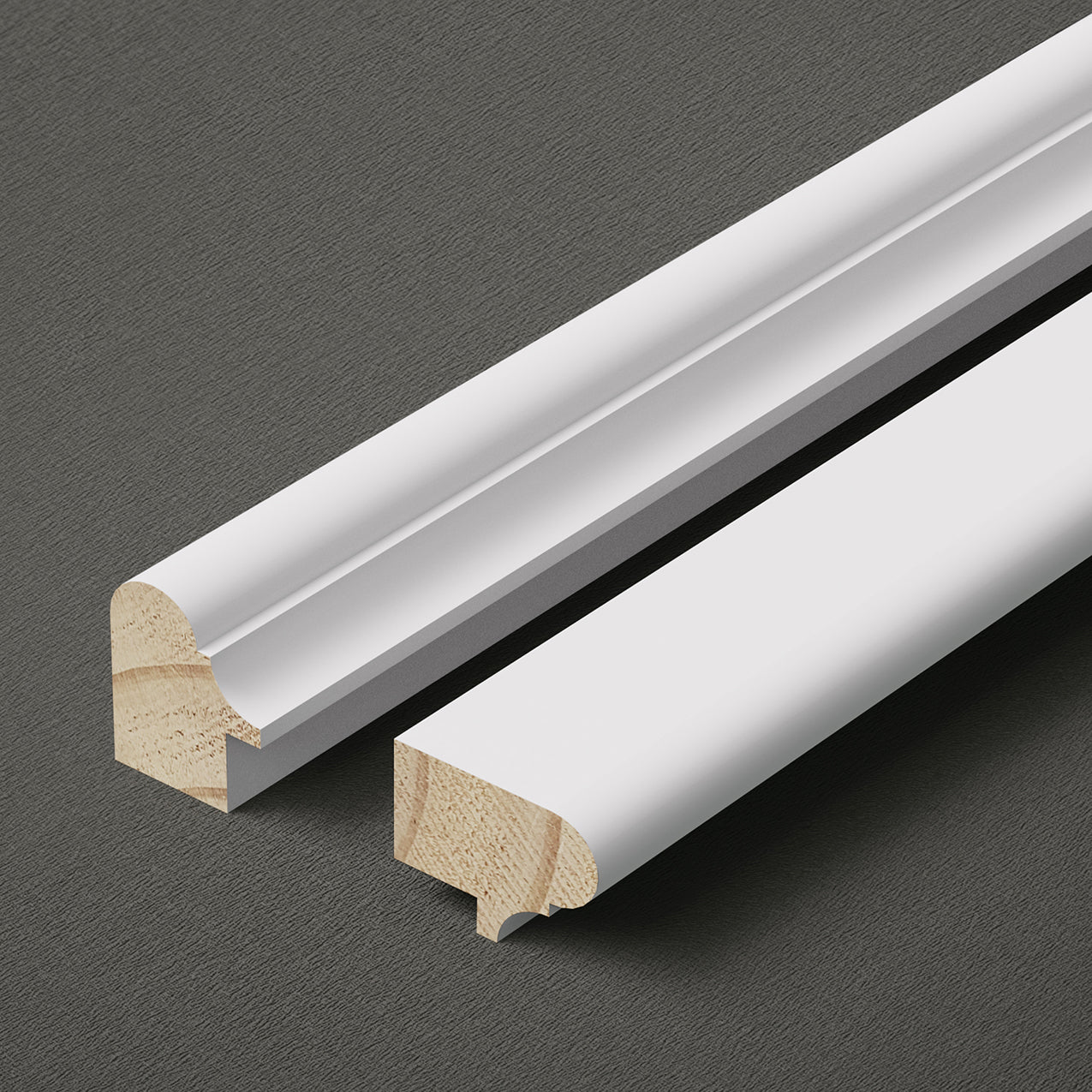 WindsorONE Traditional Wainscot Cap Molding, 16 Feet