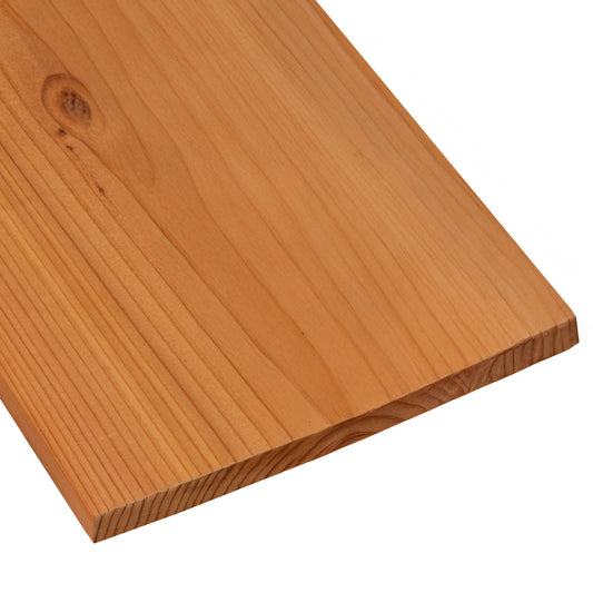 1x10 Western Red Cedar - Select Knotty (STK) Appearance Grade - S1S2E/KD