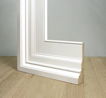 WindsorONE Traditional Classical Colonial Back Band Molding