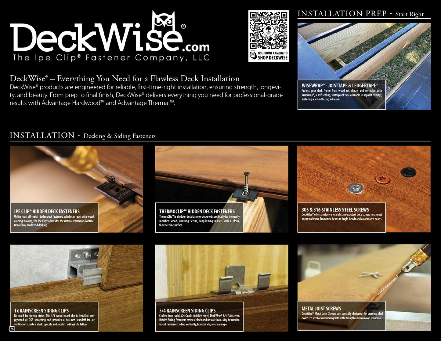 Advantage Lumber Product Catalog Sample