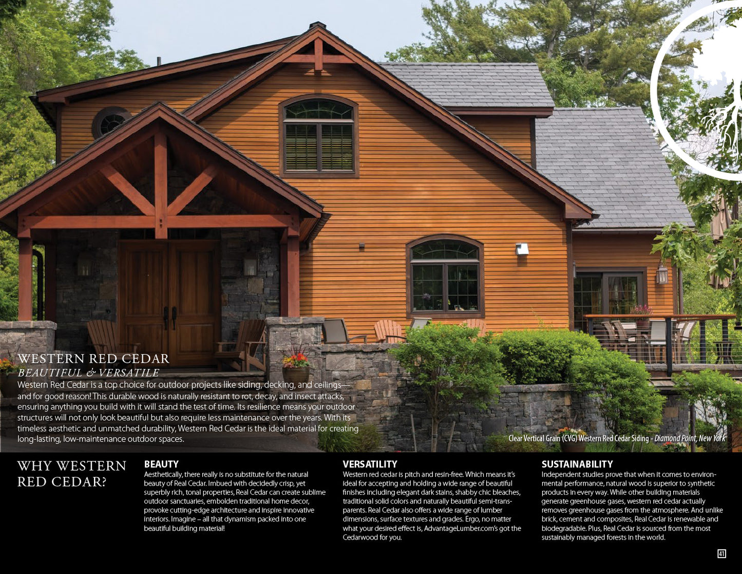Advantage Lumber Product Catalog Sample