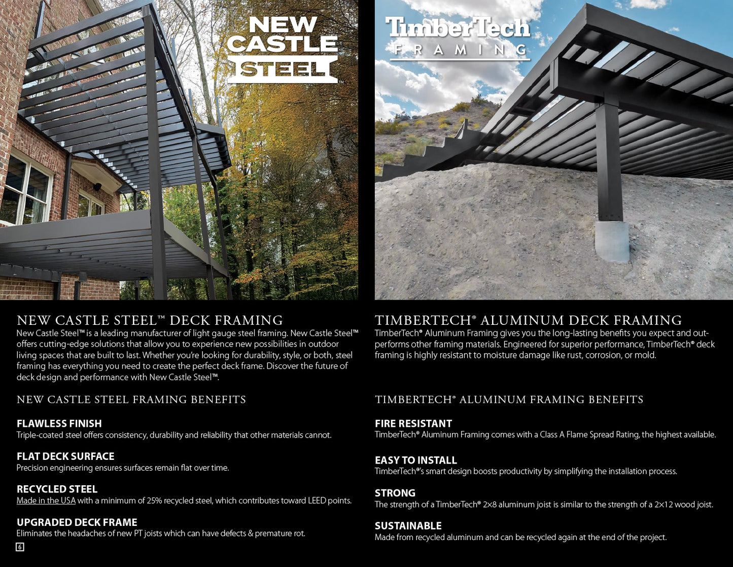 Advantage Lumber Product Catalog Sample