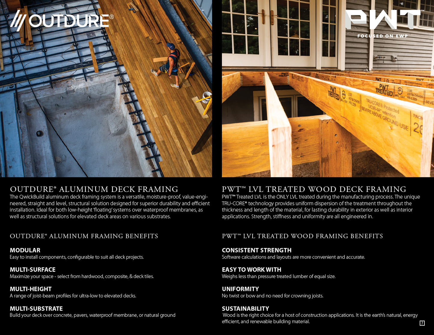Advantage Lumber Product Catalog Sample
