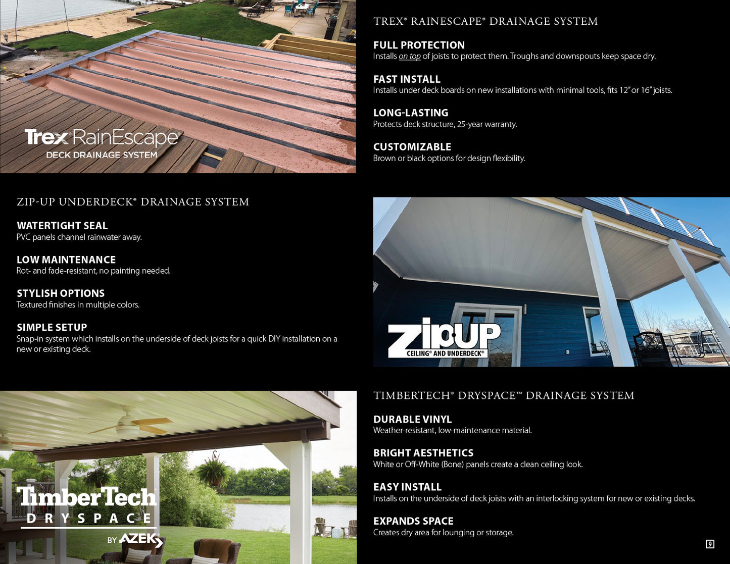 Advantage Lumber Product Catalog Sample