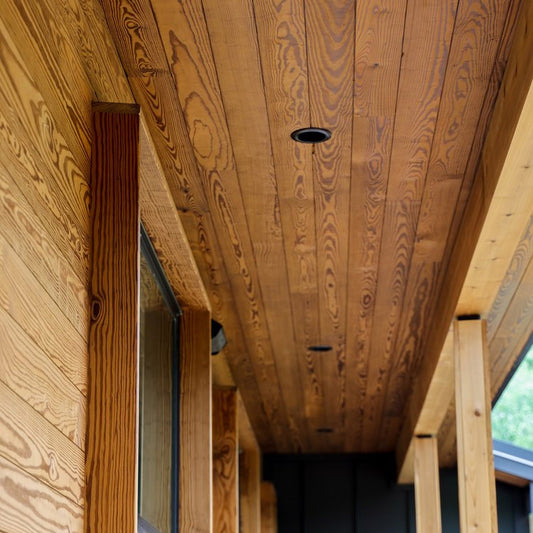 Arbor Wood Thermally Modified Natrl Pine, 1x6 45° V-Groove