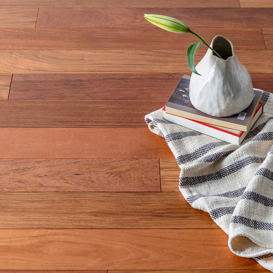 Brazilian Cherry (Jatoba) Tinted Engineered Flooring 3.25″ Prefinished Satin, $4.83/sqft