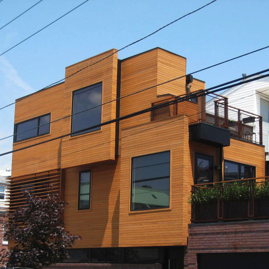 5/4x4 Western Red Cedar Rainscreen - Clear Vertical Grain (CVG) - S4S/KD