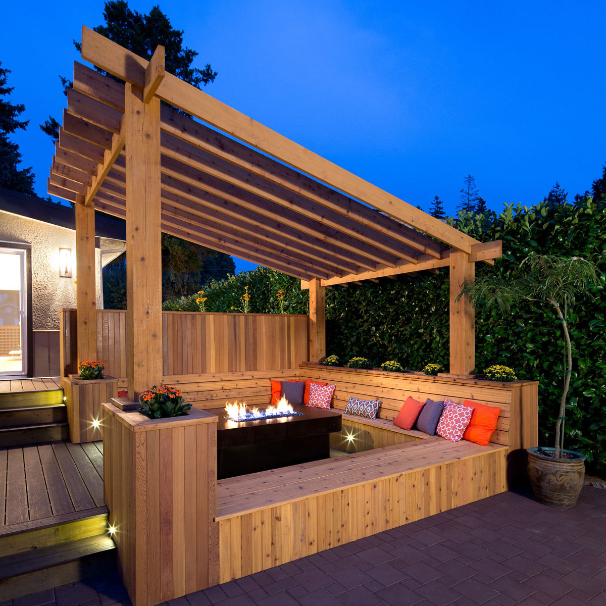 5/4x6 Western Red Cedar Tongue & Groove Square-Edge - Select Knotty (STK) Appearance Grade S4SEE