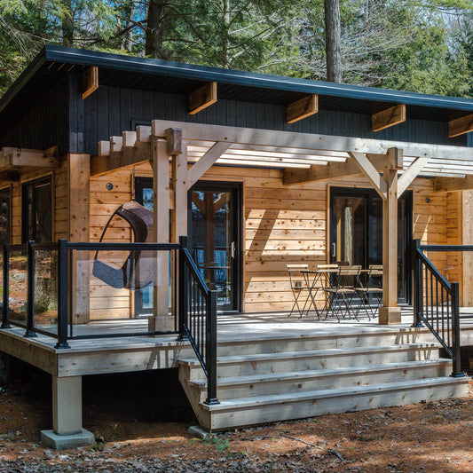 5/4x6 Western Red Cedar Rainscreen - Select Knotty (STK) Appearance Grade S4SEE