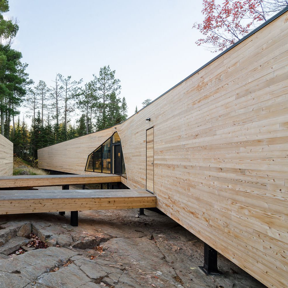 5/4x6 Western Red Cedar Shiplap - Select Knotty (STK) Appearance Grade S4SEE