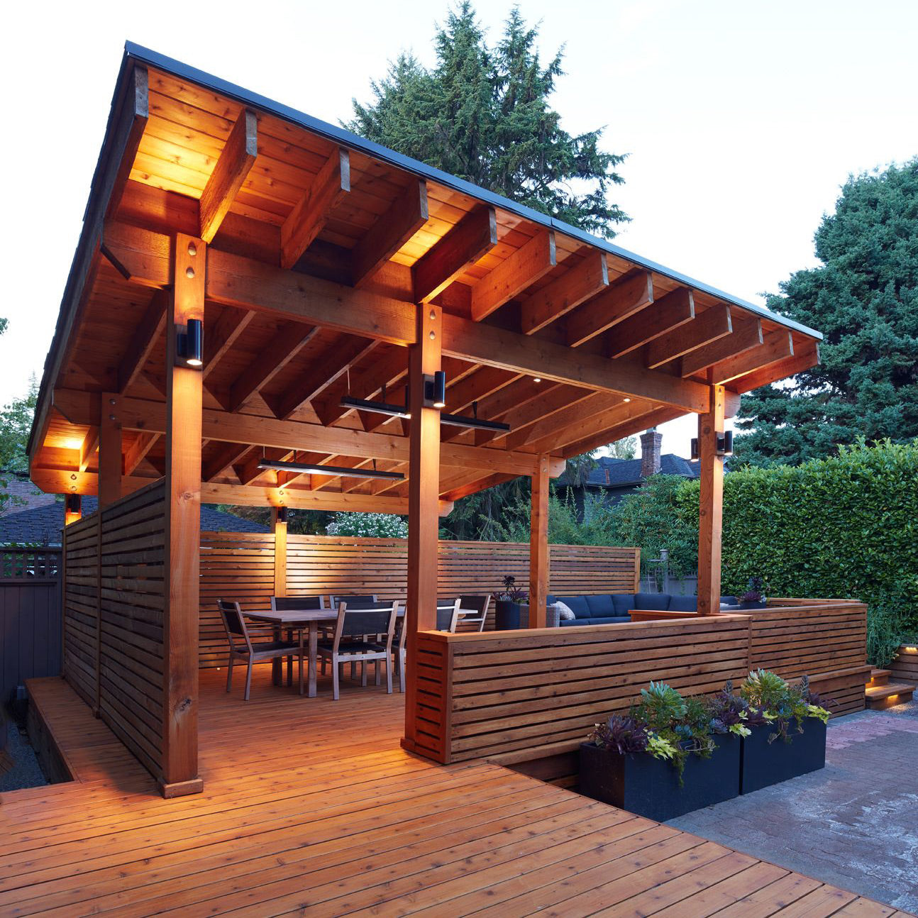 1x6 Western Red Cedar - Select Knotty (STK) Appearance Grade - 60° V-Joint T&G/KD