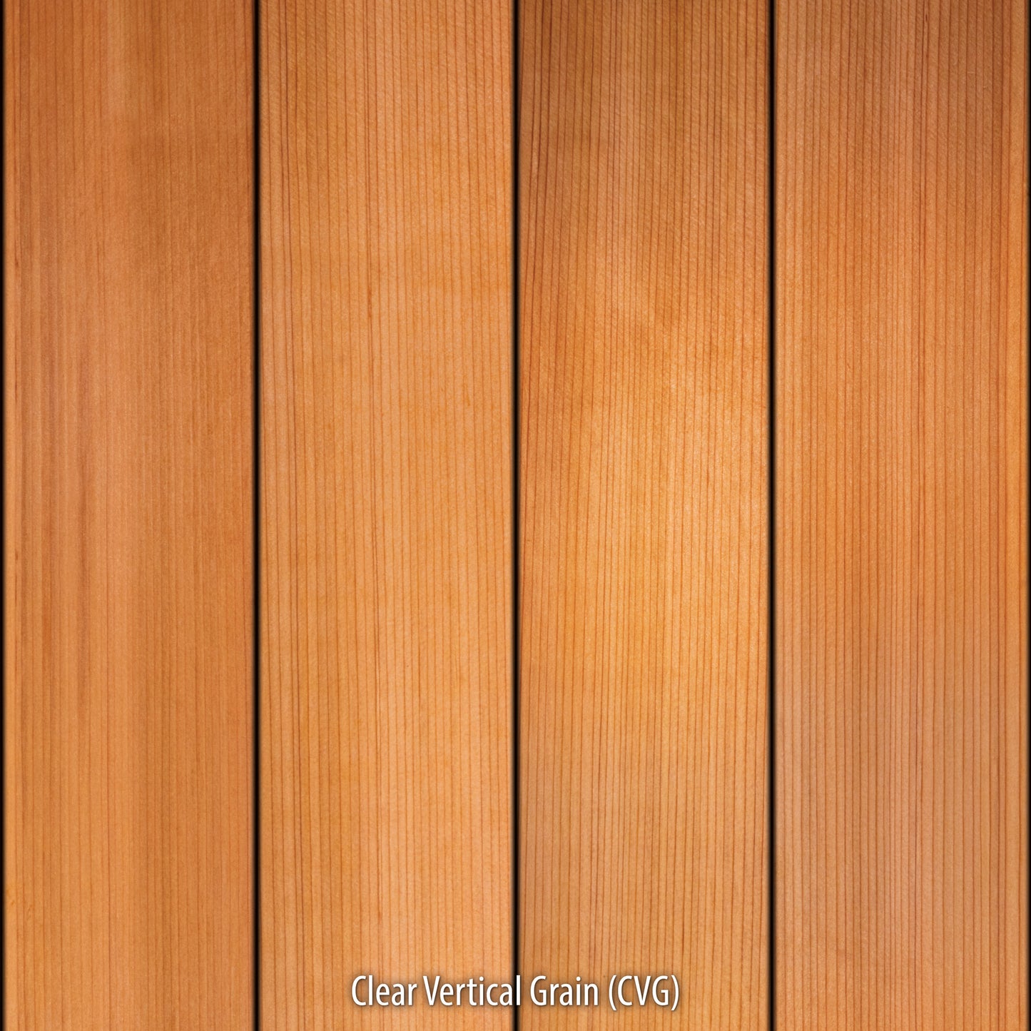 5/4x4 Western Red Cedar Shiplap - Clear Vertical Grain (CVG) - S4S/KD