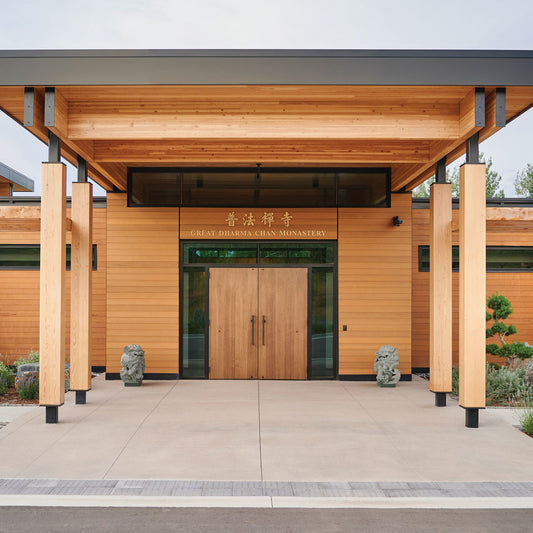 6x6 Western Red Cedar - Select Knotty (STK) Appearance Grade - S4S/Green