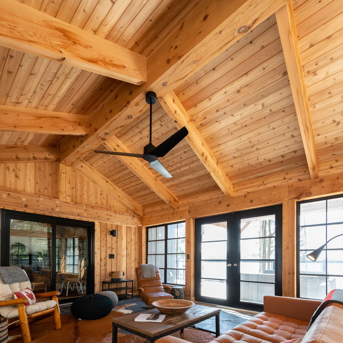 6x8 Western Red Cedar - Select Knotty (STK) Appearance Grade - Rough/Green