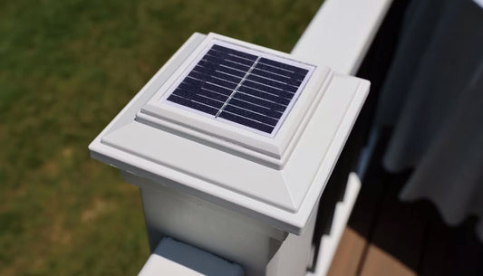 Trex® 4″ x 4″ Solar Post Cap Light - Advantage Lumber