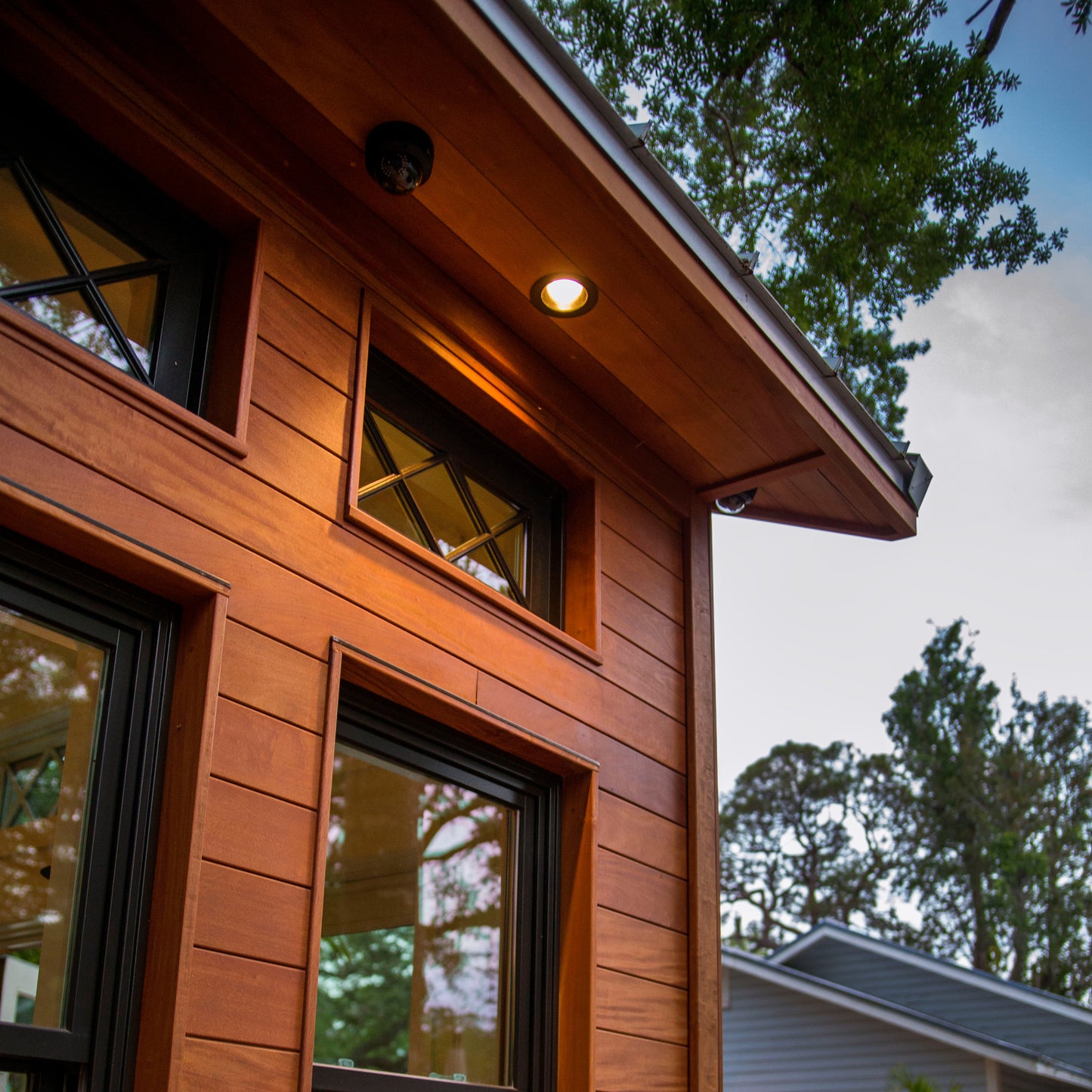 5/4 x 6 Garapa Wood 45° V-Groove