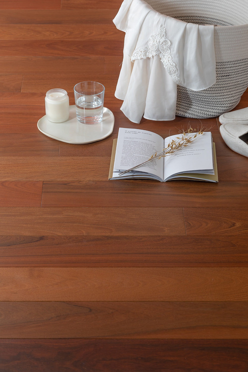 Ipe (Brazilian Walnut) Solid Flooring 5″ Prefinished Satin, $9.87/sqft