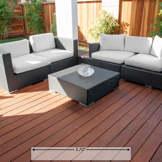 1 x 6 +Plus® XW™ Ipe Wood Decking (21mm x 145mm)