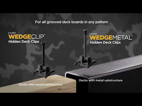CAMO® WEDGEMETAL™ Clip Kit