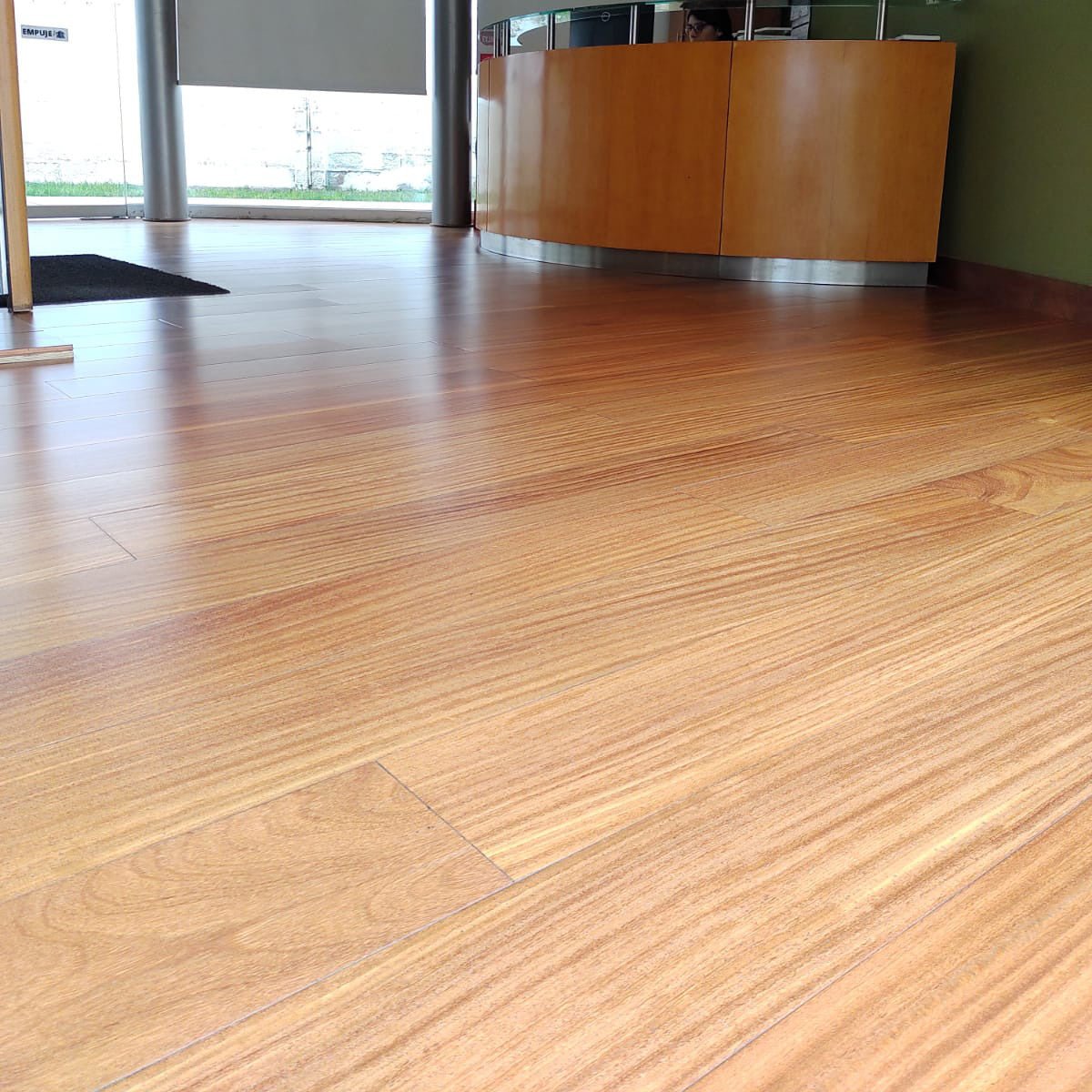Cumaru (Brazilian Teak) Rift & Quartered, Engineered Flooring 0.625″ x 5.5″, 2'-7' Lengths, Prefinished Satin, $7.67/sqft - Advantage Lumber