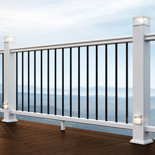 TimberTech® Advantage Rail Round Aluminum Baluster Kit (Level)